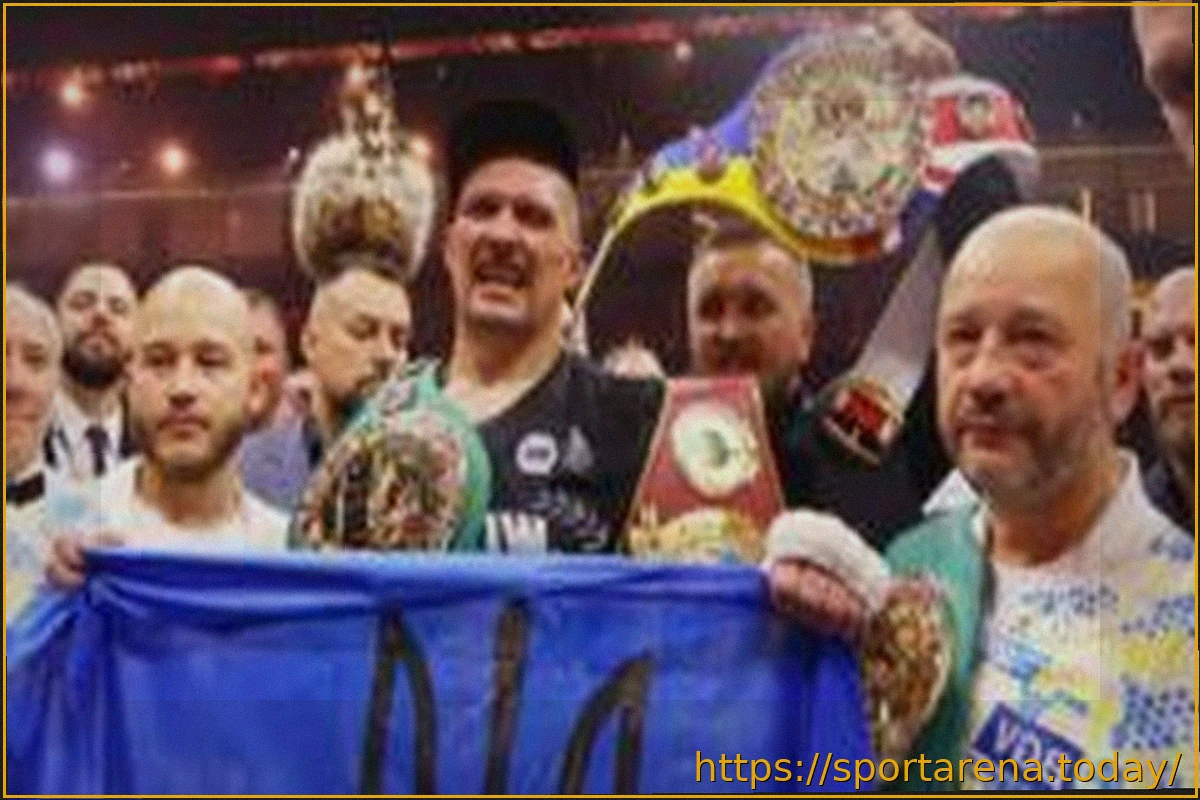 Preview Usyk vacates belts but is not retiring