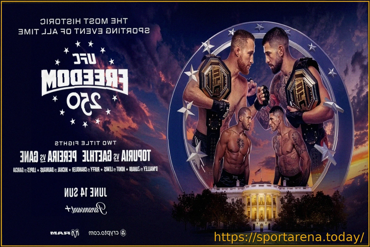 Preview Музыка для выхода бойцов на UFC Freedom 250: Илия Топурия, Джастин Гейджи, Алекс Перейра и другие